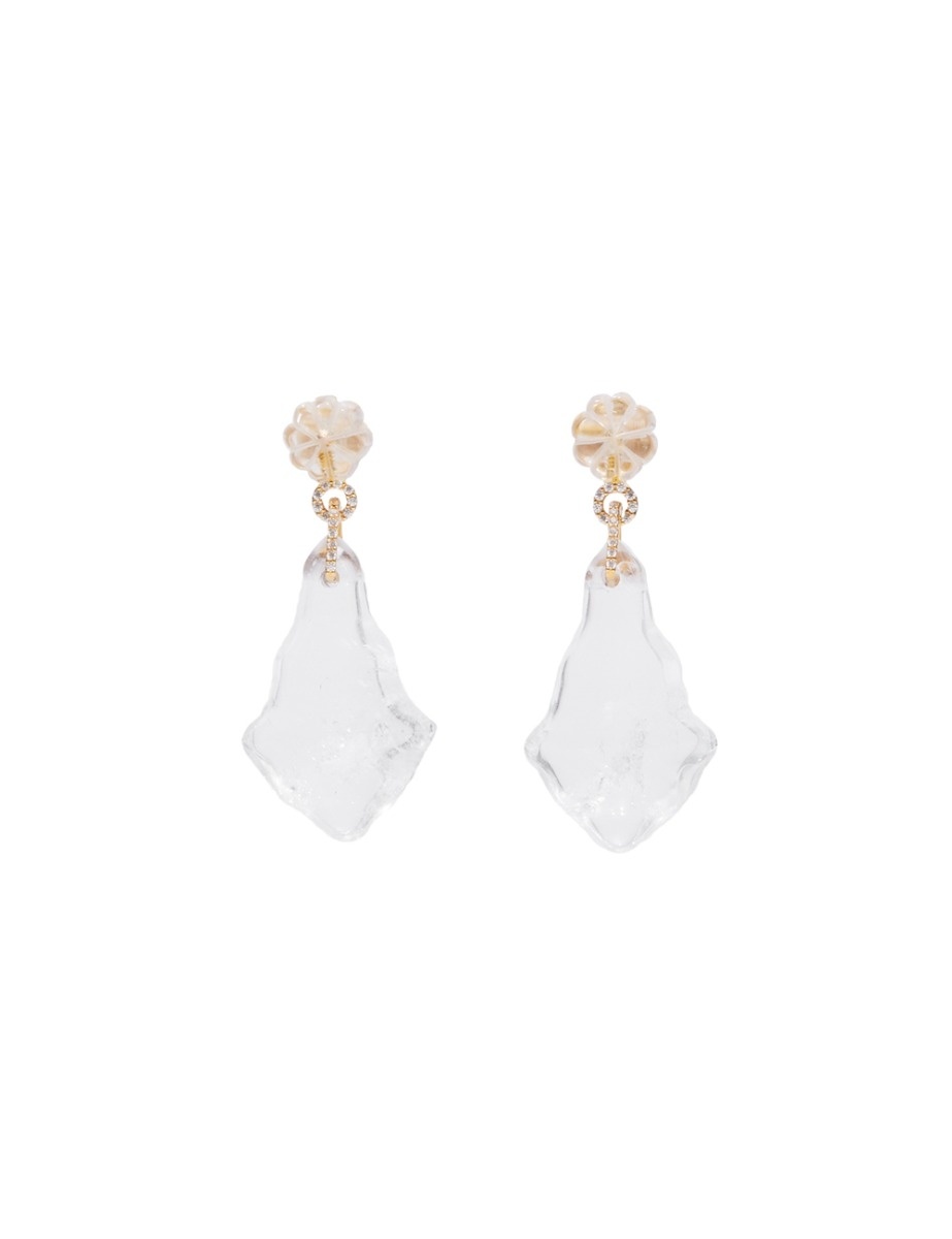 CRYSTAL CHANDELIER EARRINGS - 1