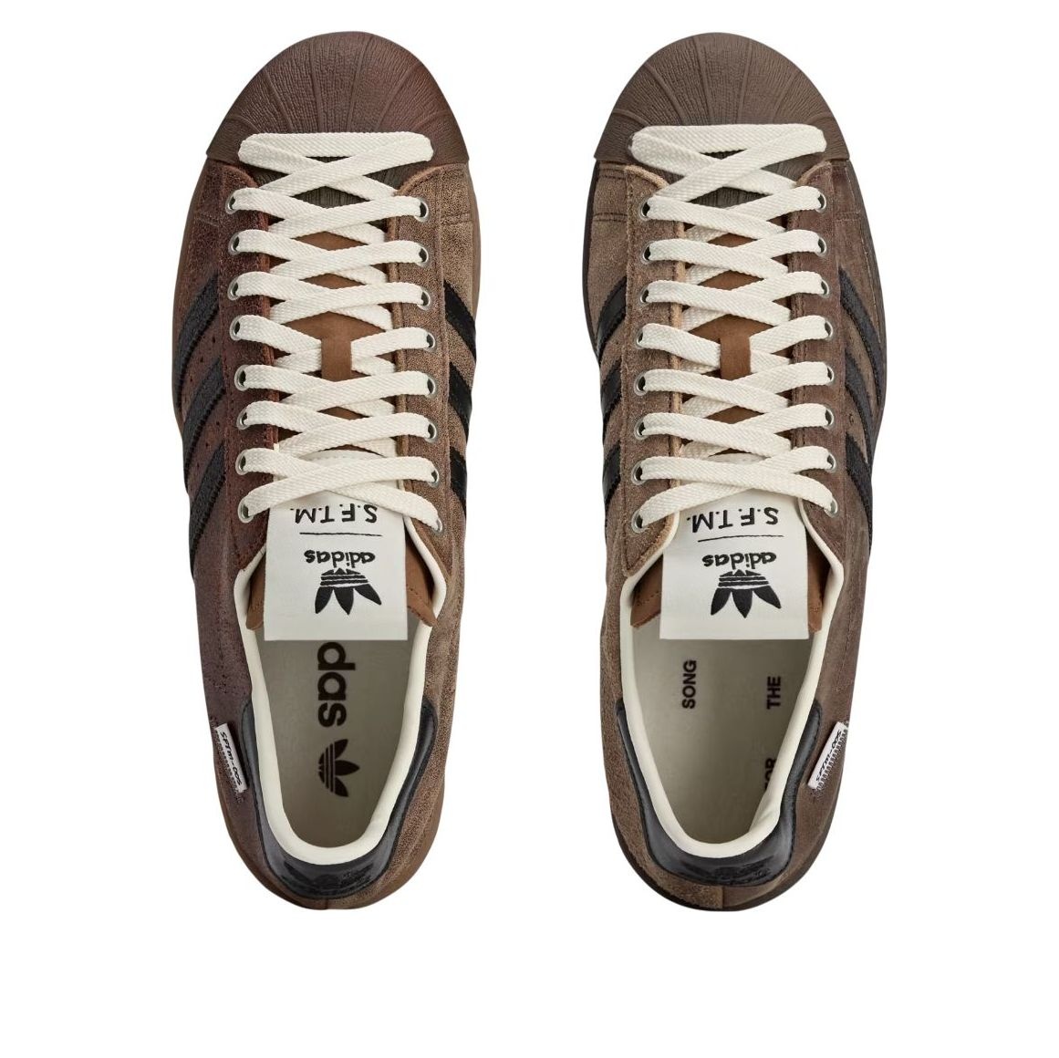 adidas x Song for the Mute Superstar 82 'Brown' JR8043 - 4