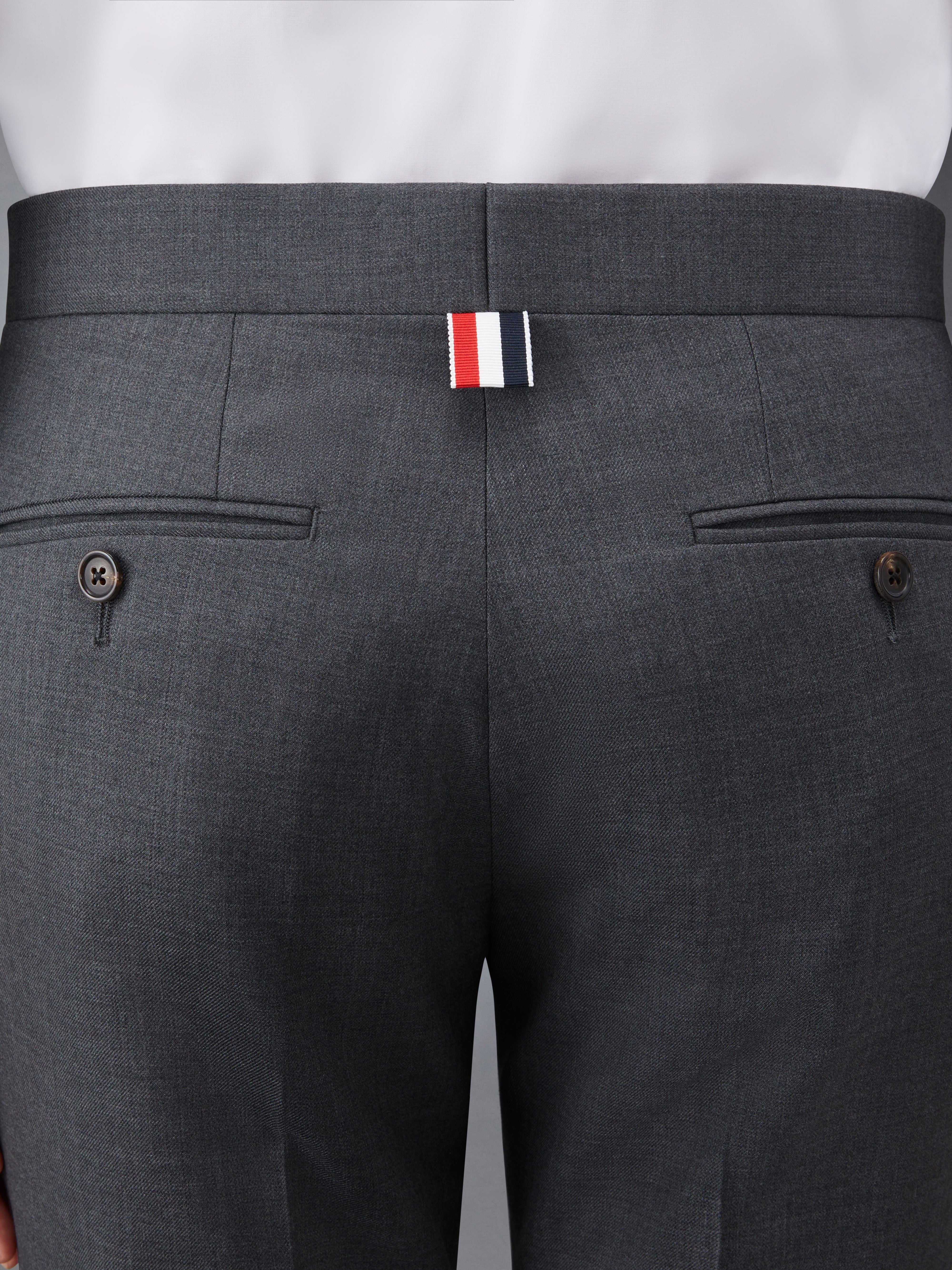 TWILL LOW RISE SKINNY TROUSERS - 4