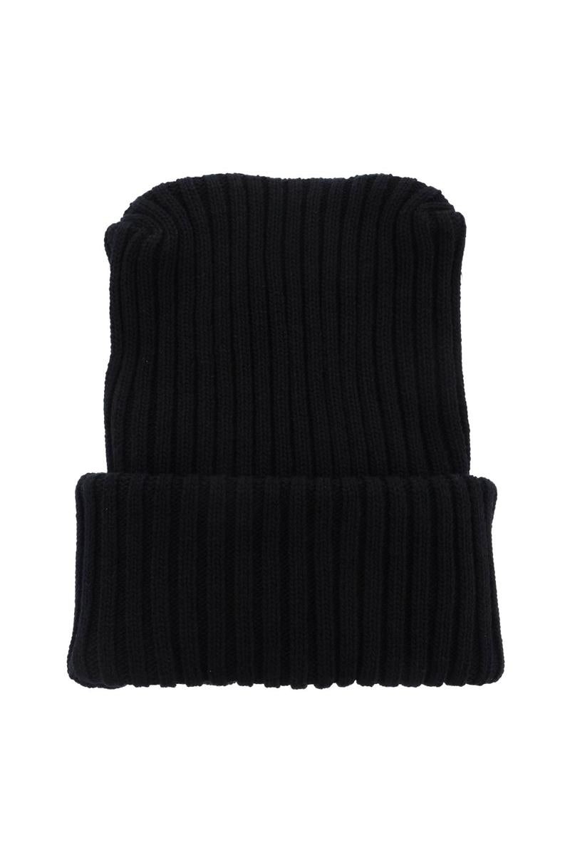 Moncler Moncler Genius TRICOT BEANIE HAT | baltini | REVERSIBLE