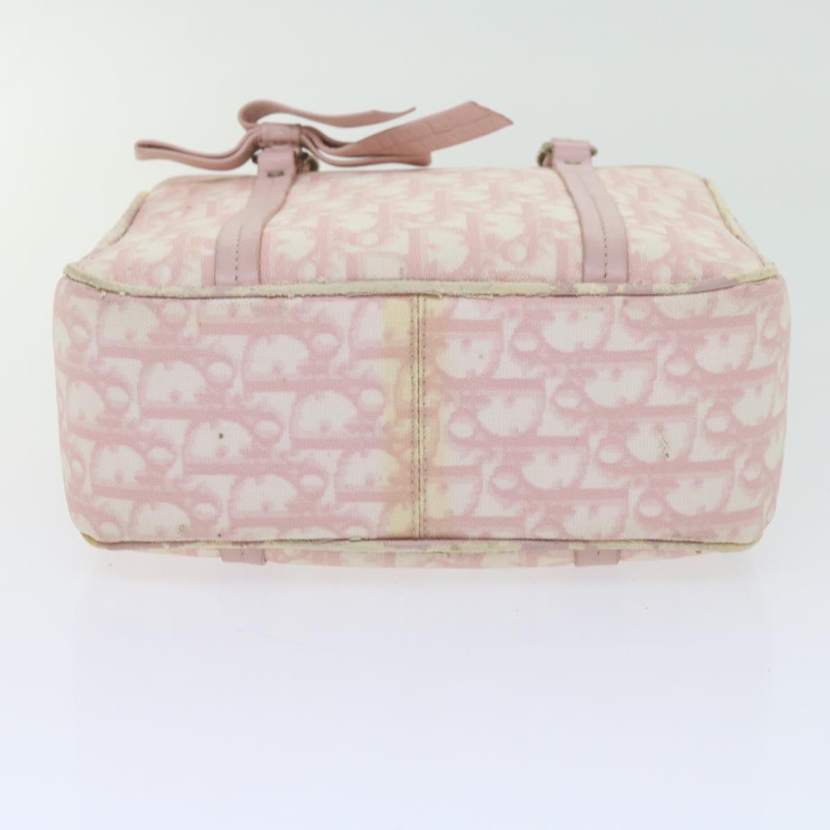 DIOR Trotter Romantic Hand Bag Leather Pink 09 Bo 09 Bo - 6