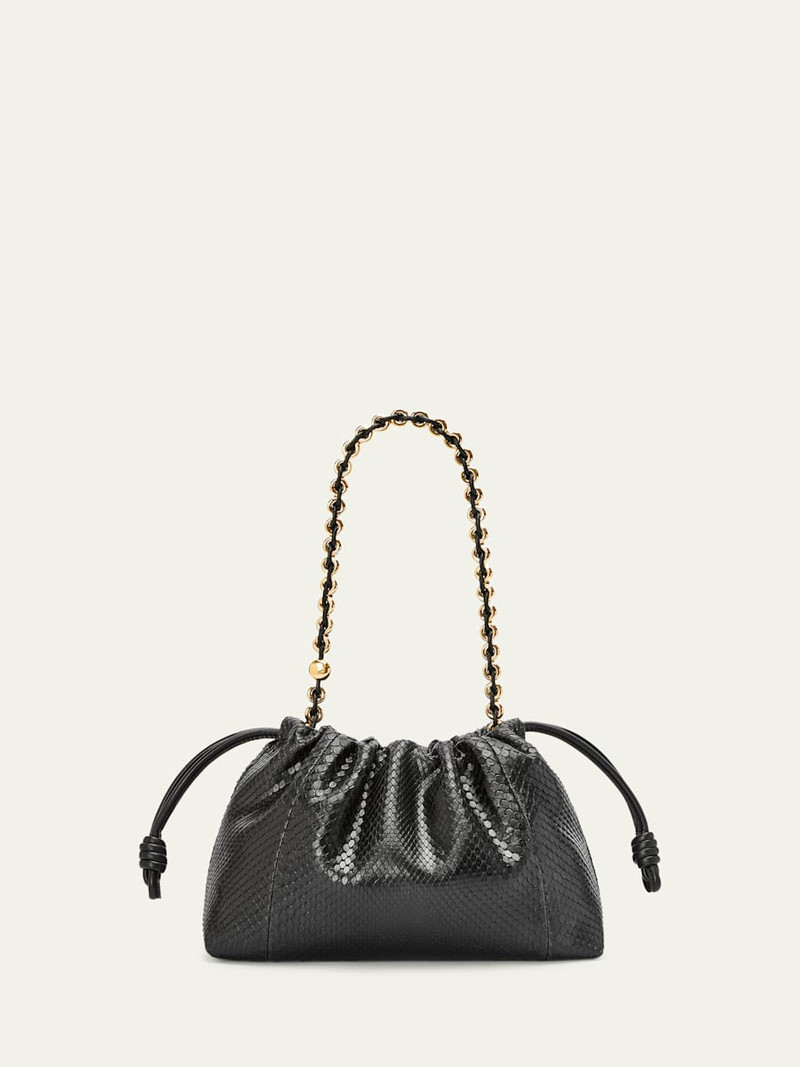 Loewe Flamenco Python Shoulder Bag outlook