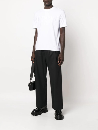 Lanvin tonal logo-embroidered T-shirt outlook