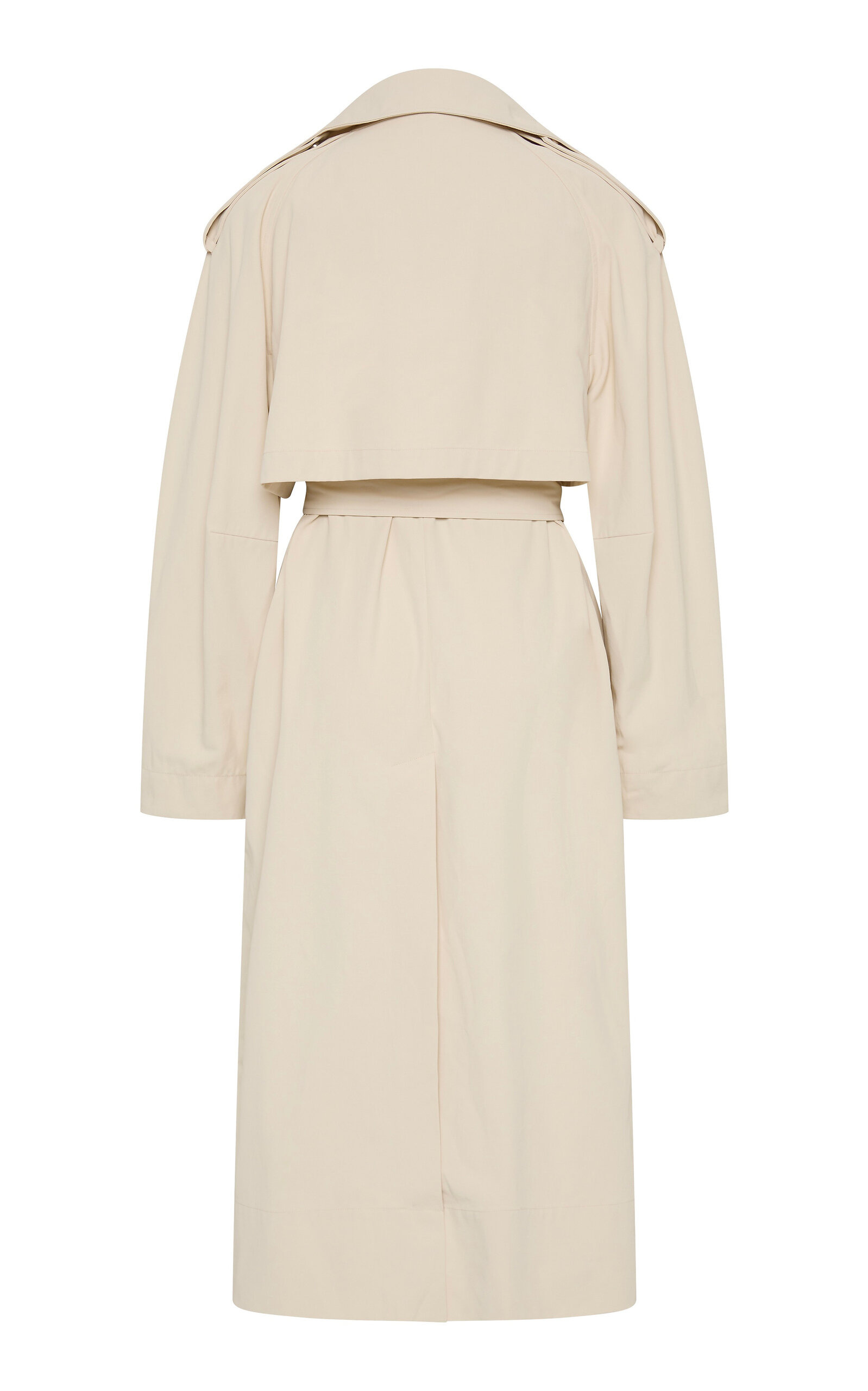 Relaxed Trench Coat ivory - 5