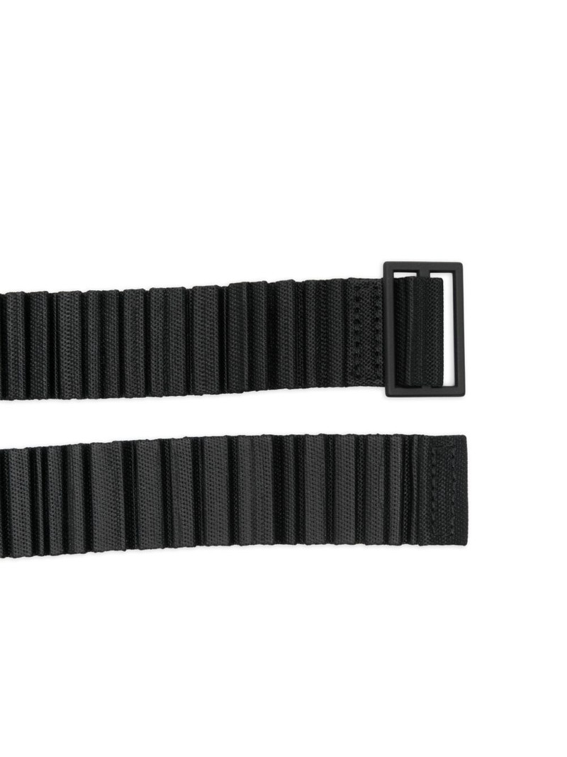Pleats Please Issey Miyake pleated buckle belt outlook
