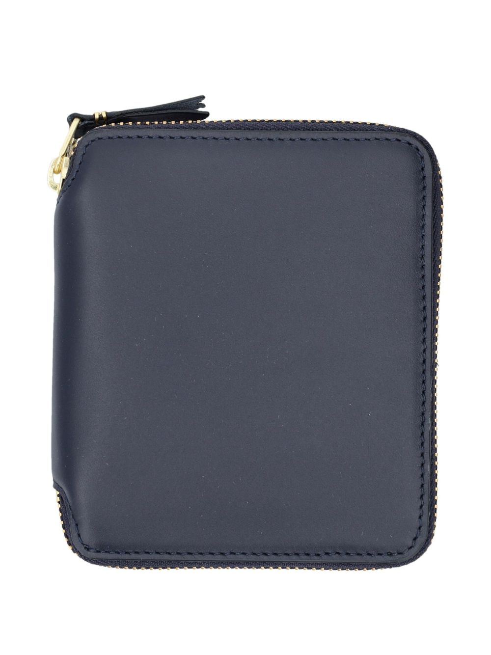 zipped leather wallet - 2