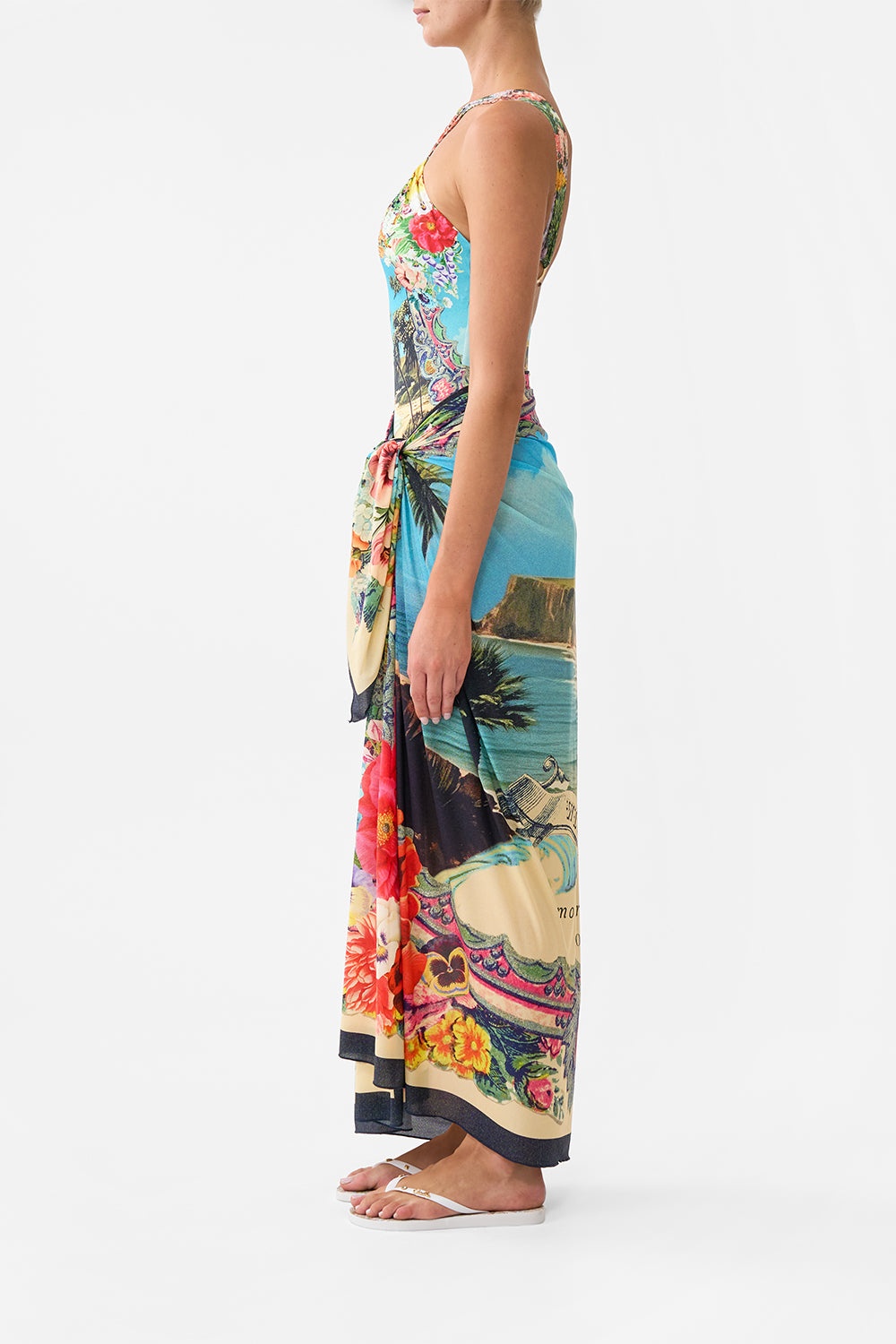 MULTI WEAR LONG SARONG - 4
