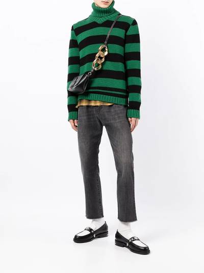 N°21 striped turtleneck jumper outlook