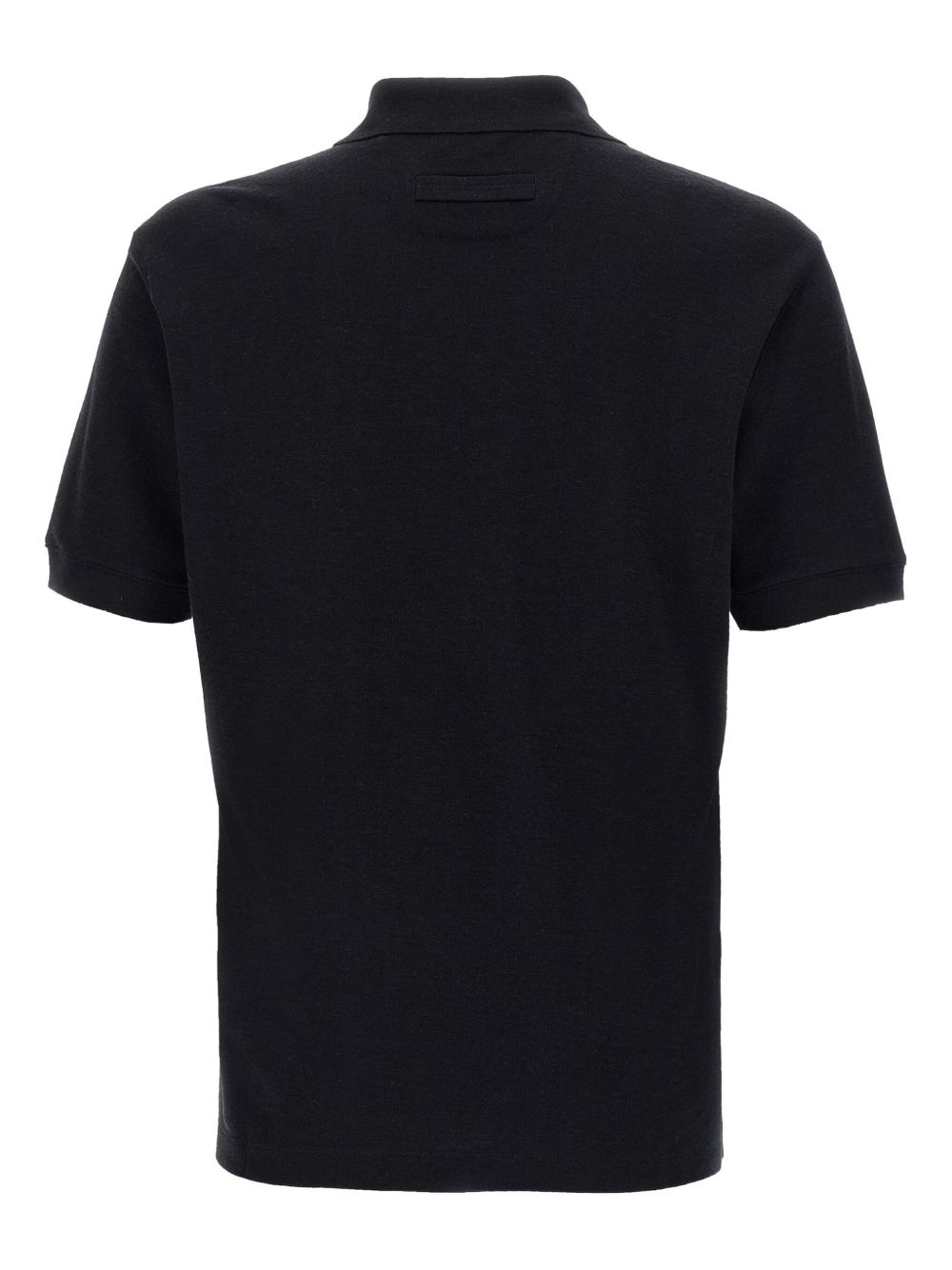 v-neck polo shirt - 2