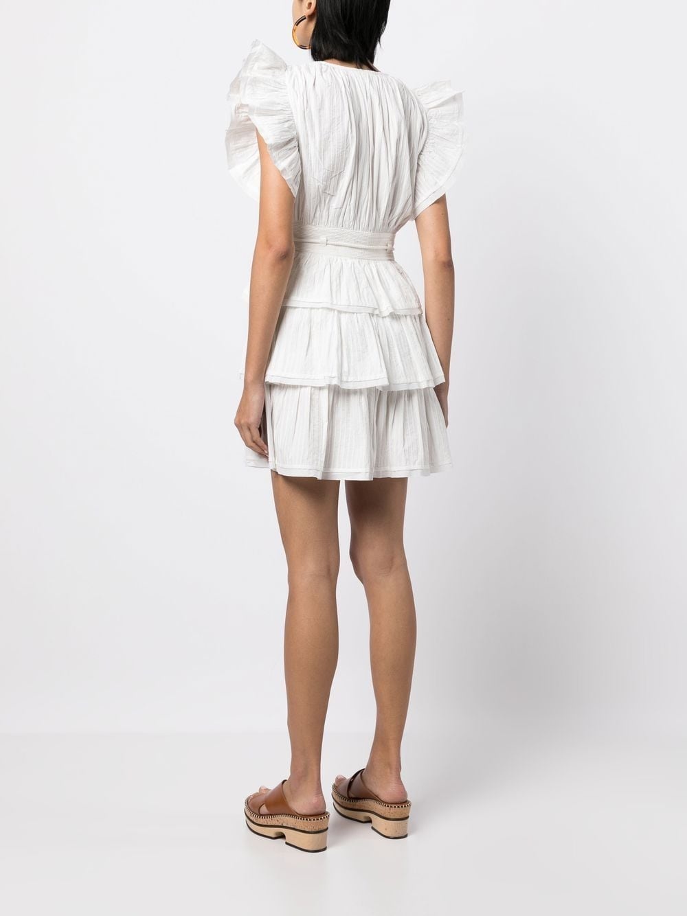 Camilla tiered minidress - 4