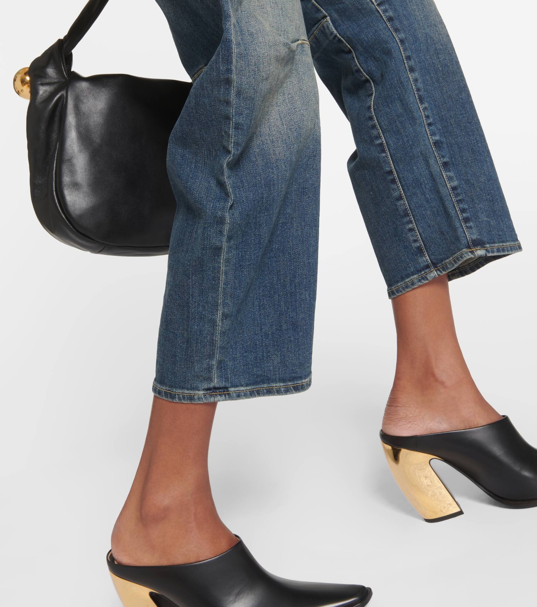 Shon high-rise wide-leg jeans - 6