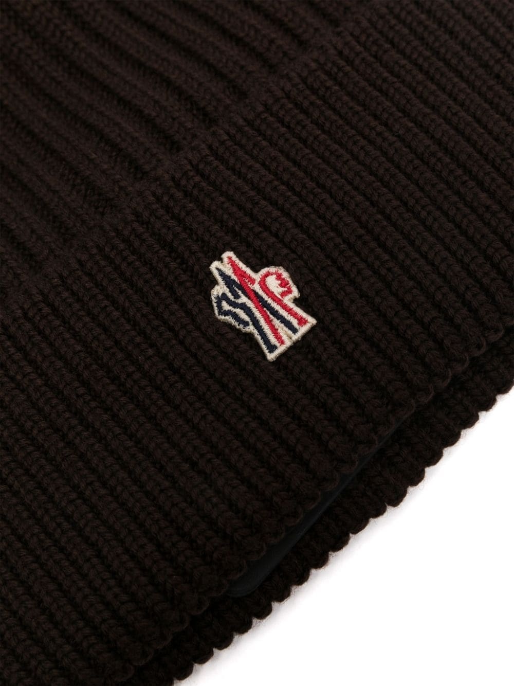 logo-appliqué beanie - 2