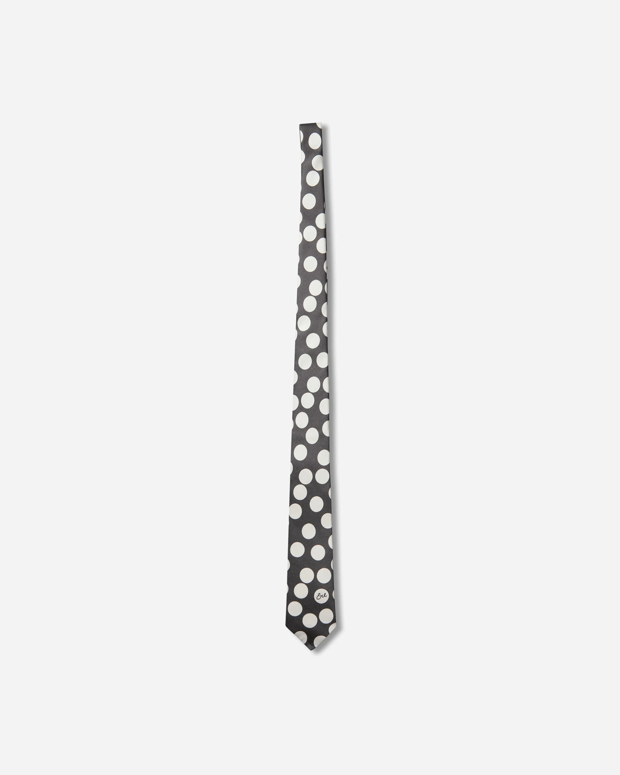 Polka Dot Tie White - 1