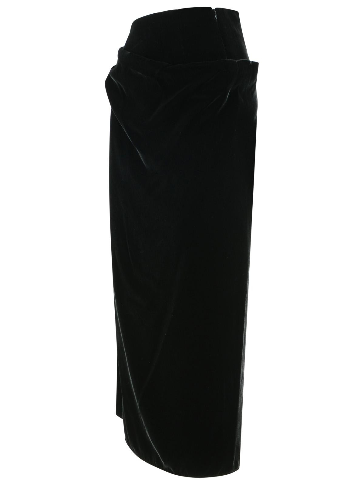 Etro Black Viscose Blend Skirt Women - 2