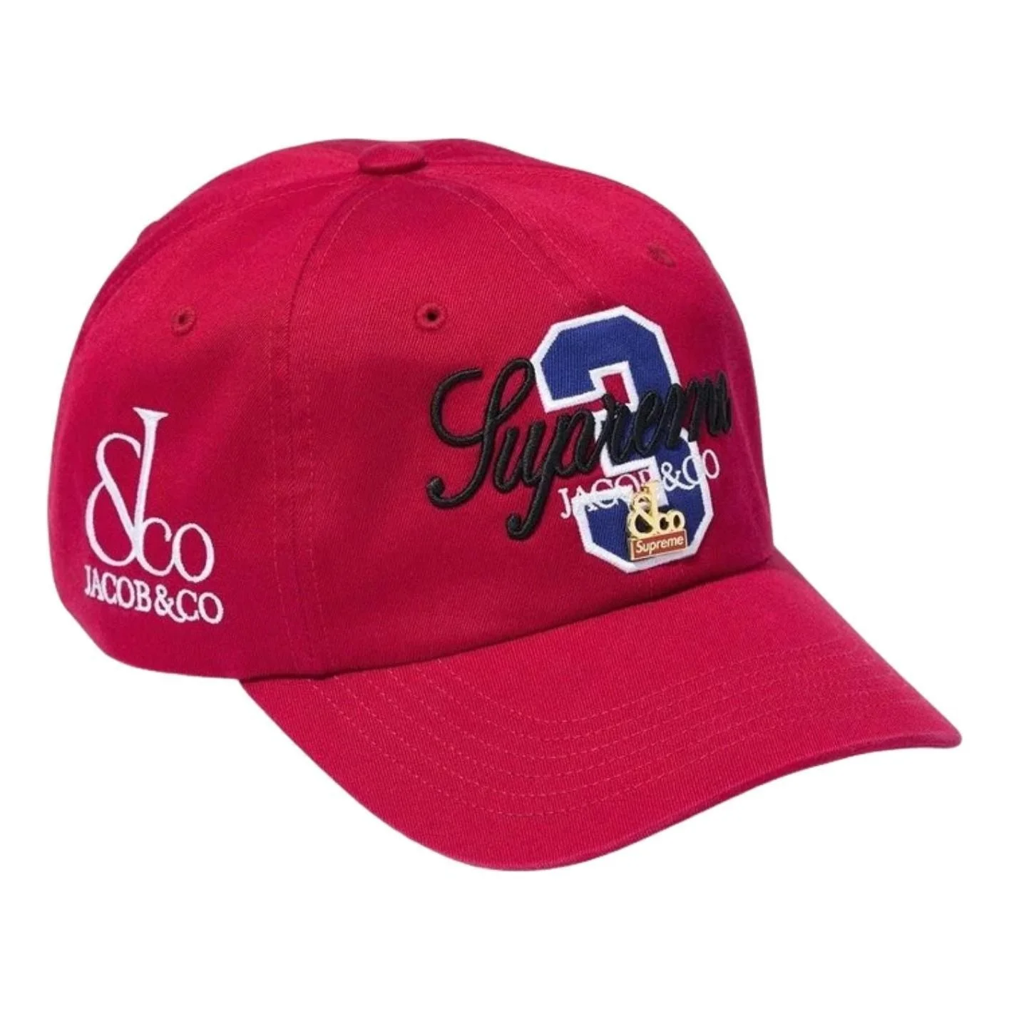 Supreme x La Martina SS26 6-Panel 'Red' SUP-SS26-1054-RED - 1