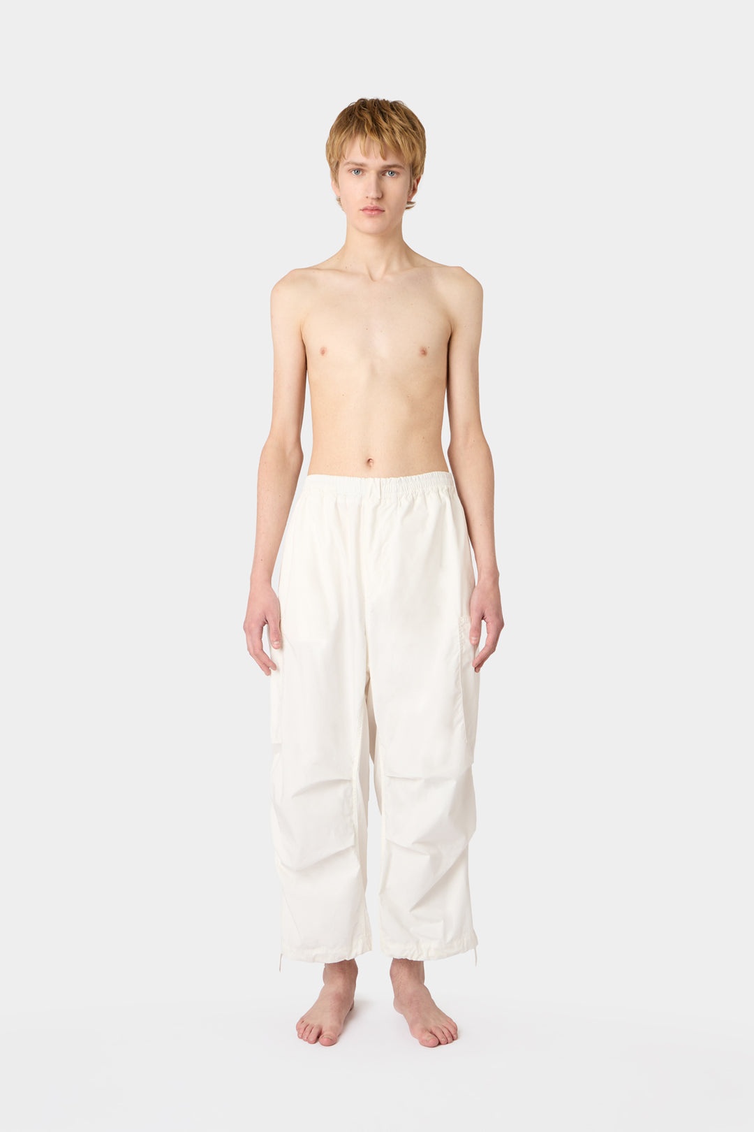 COULISSE CARGO PANTS / off-white - 4