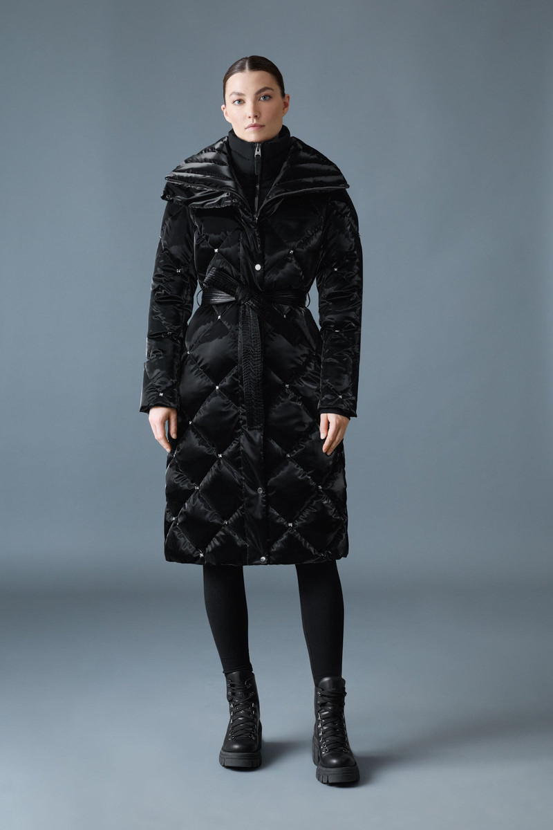 IZUMI-GLO 2-in-1 Quilted Down Coat With Removable Bib 3