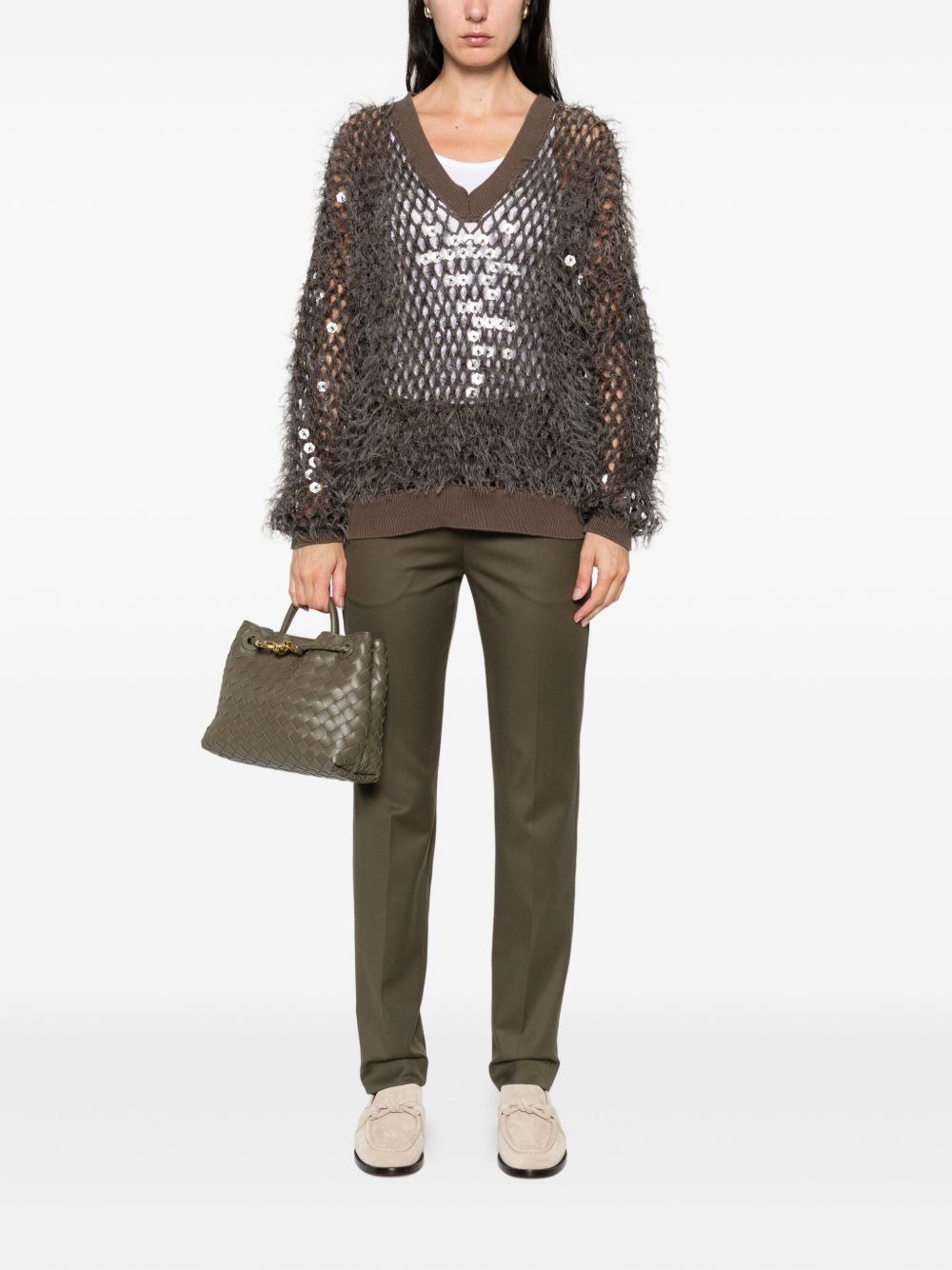 pressed-crease trousers - 2
