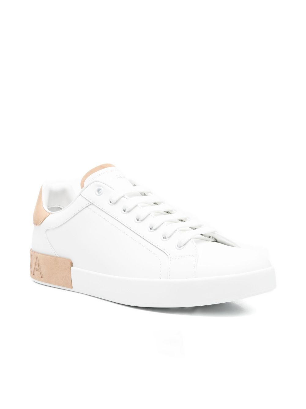 Portofino leather panelled sneakers - 2