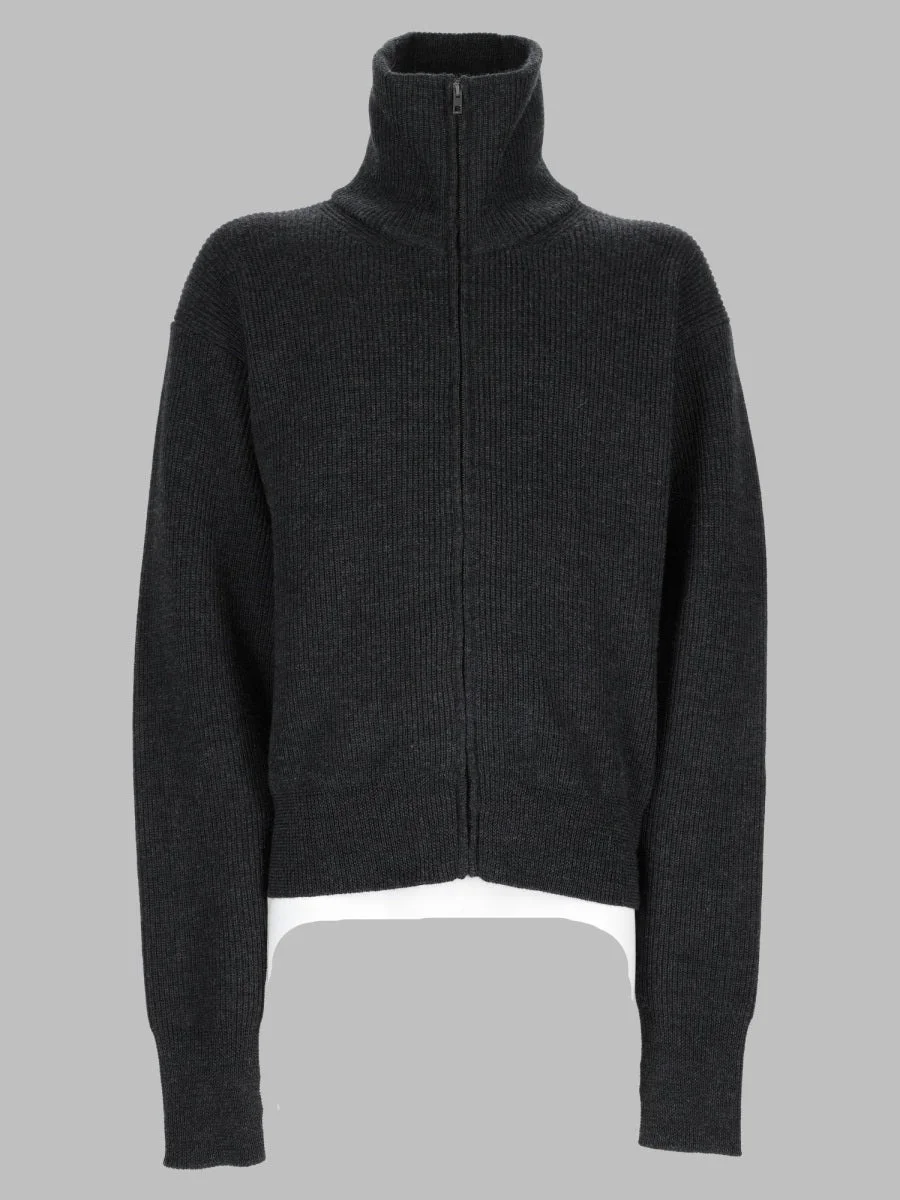 Lemaire Men Cardigan In Lana Con Zip - 1