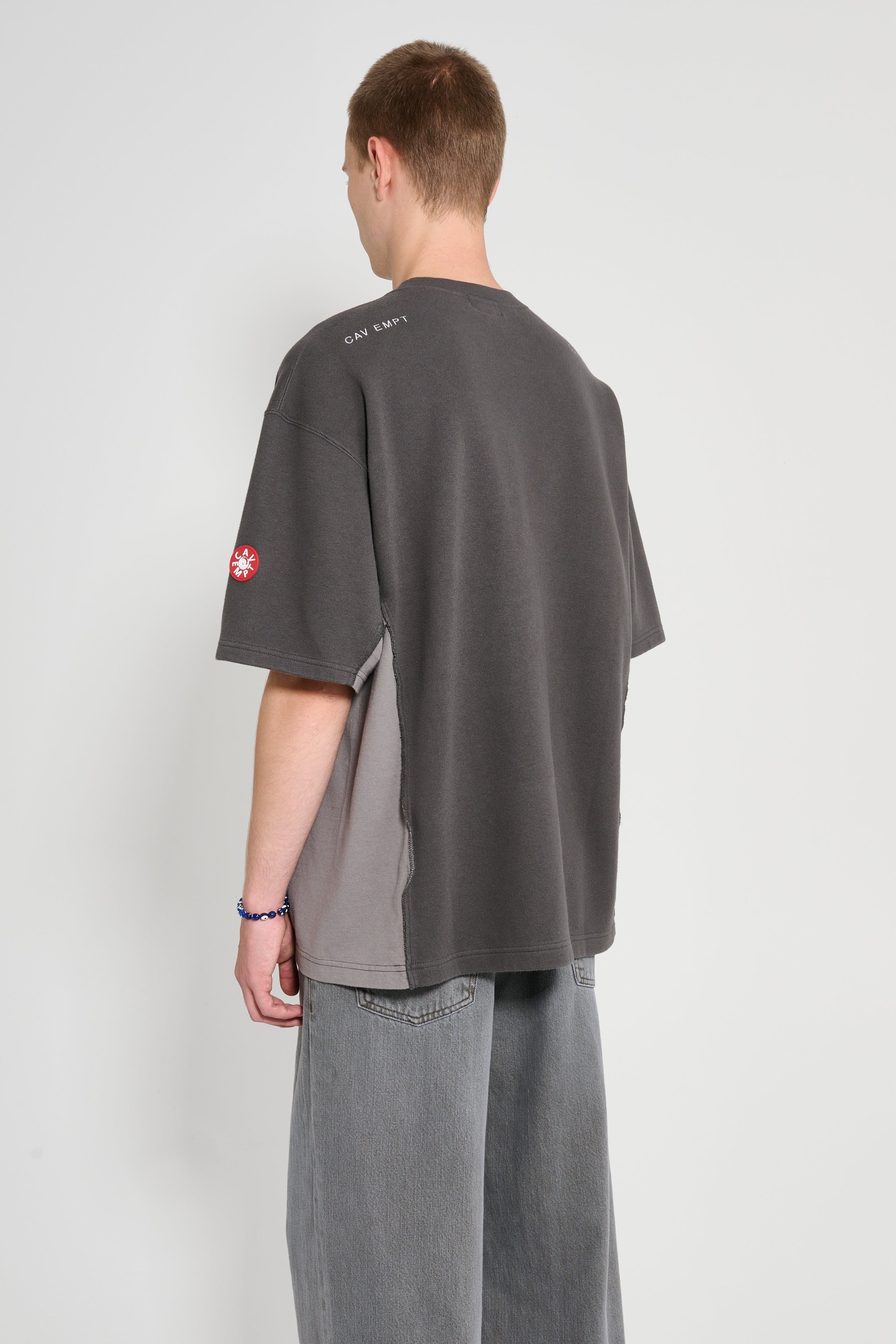 CAV EMPT SIDE SEAM DBL KNIT T CHARCOAL - 3