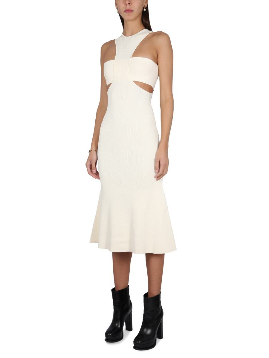 ALEXANDER MCQUEEN DRESS WITH HARNESS - 2