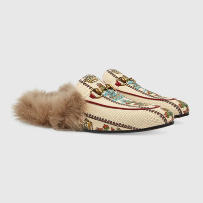 GUCCI Men's Gucci 100 Princetown slipper outlook