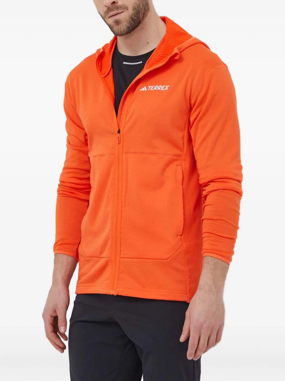 zip-up hoodie - 1