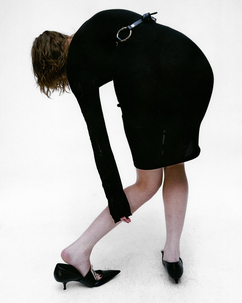 BELT STRAP KITTEN HEEL 4