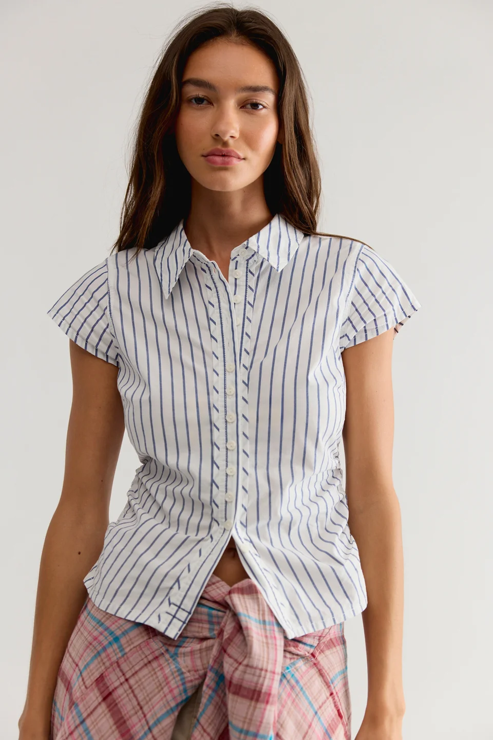 We The Free Maude Striped Tiny Top - 1