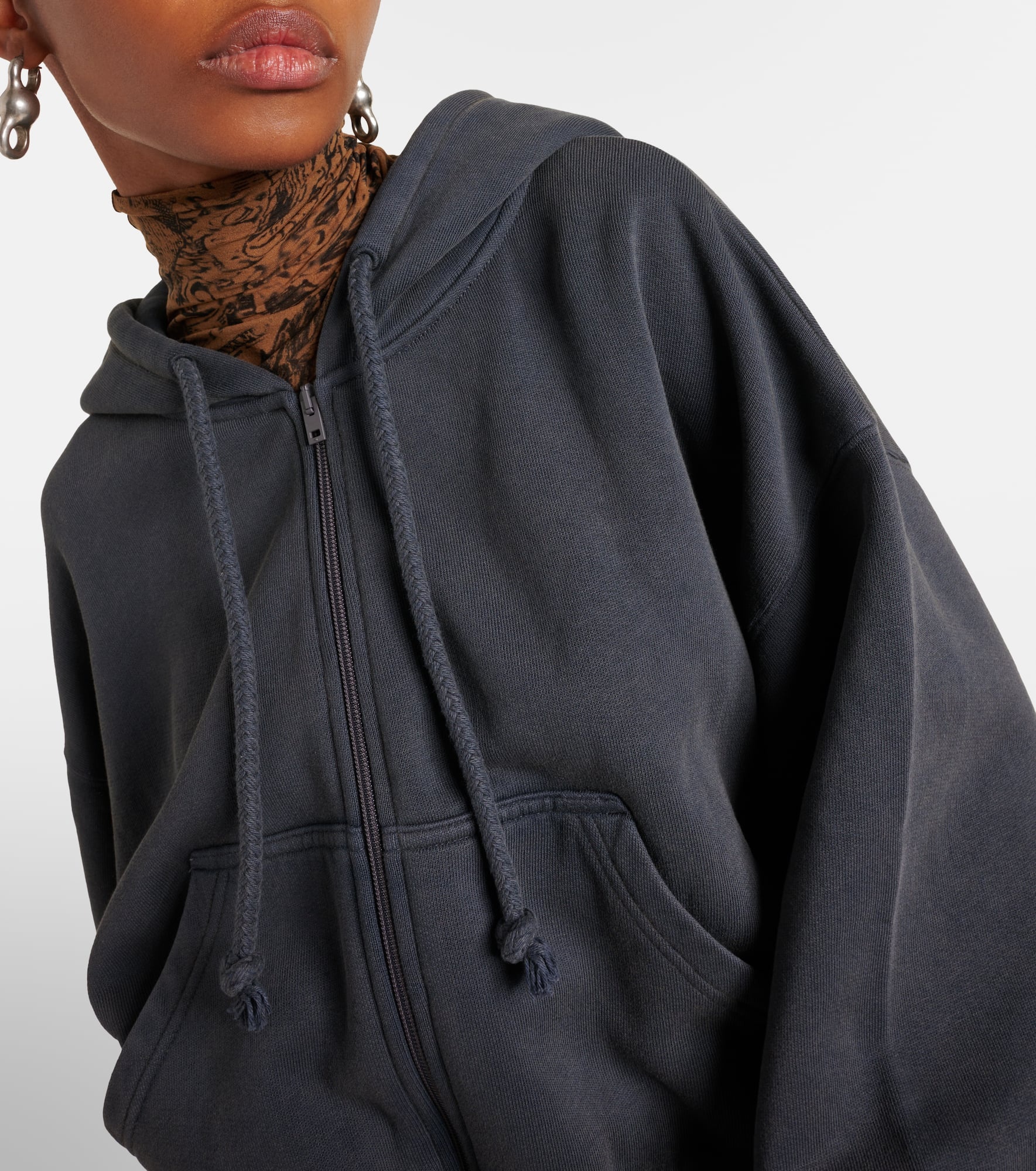 Felly cotton jersey hoodie - 4