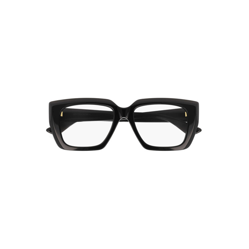 Bottega Veneta CLASSIC ACETATE SQUARE EYEGLASSES (BLACK) outlook
