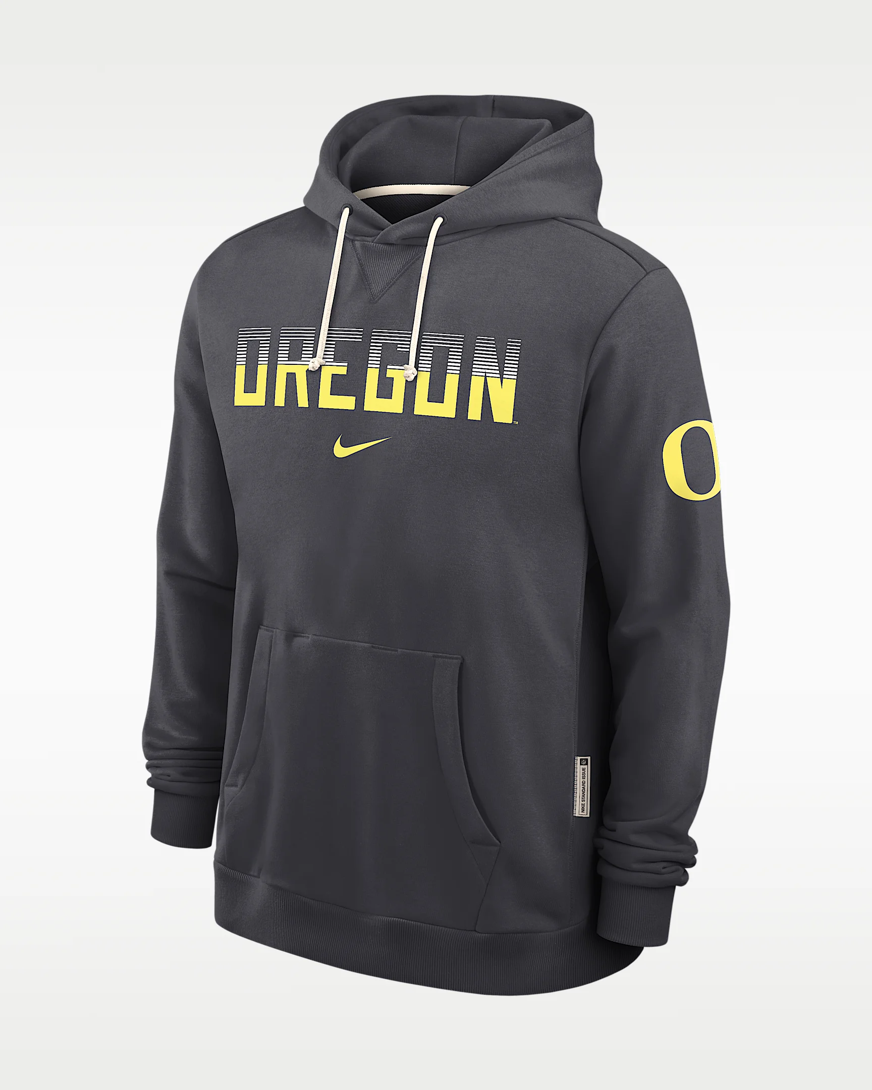 Oregon Sideline Standard Issue Men's Nike Dri-FIT College Pullover Hoodie - 1