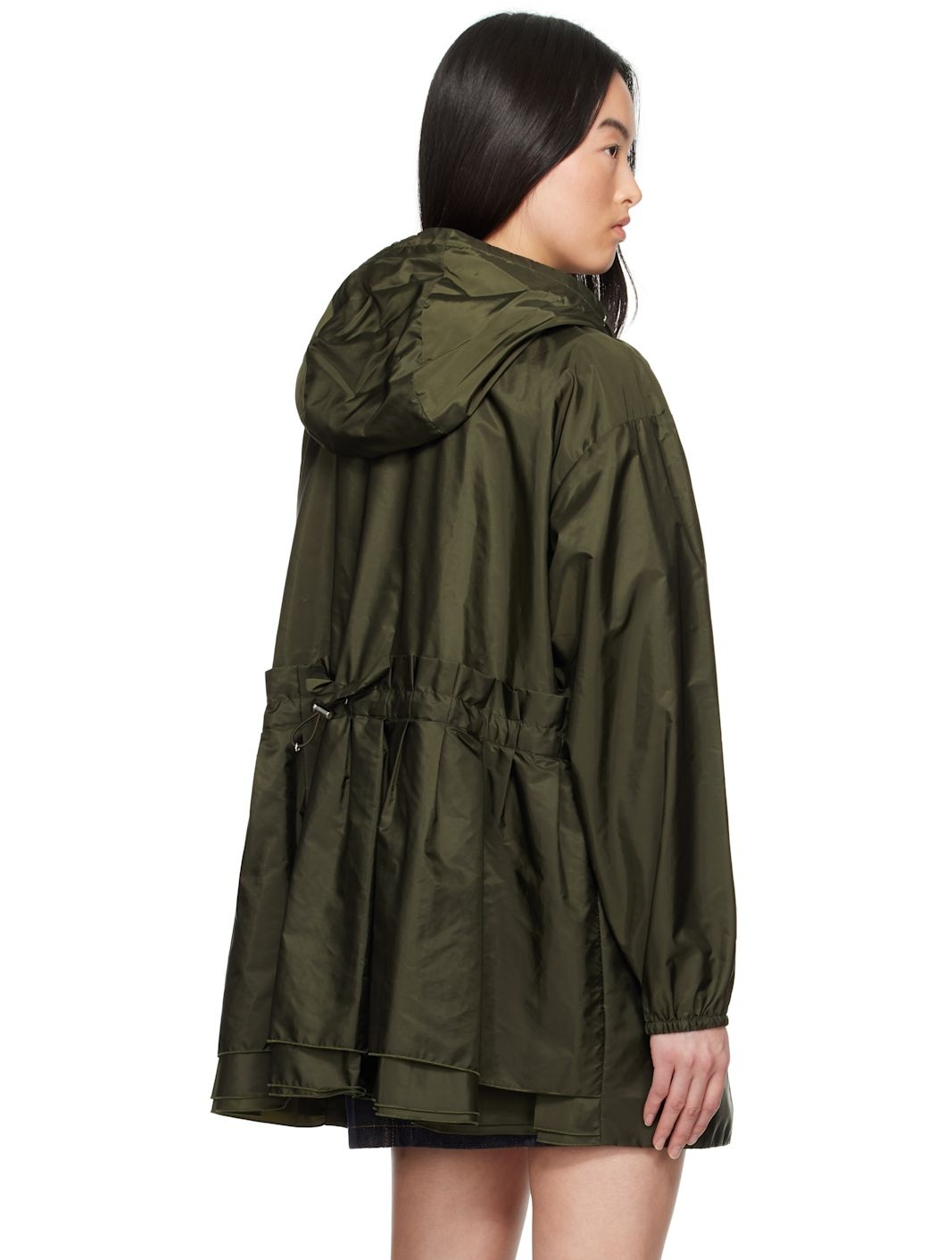 Green Wete Hooded Jacket - 3