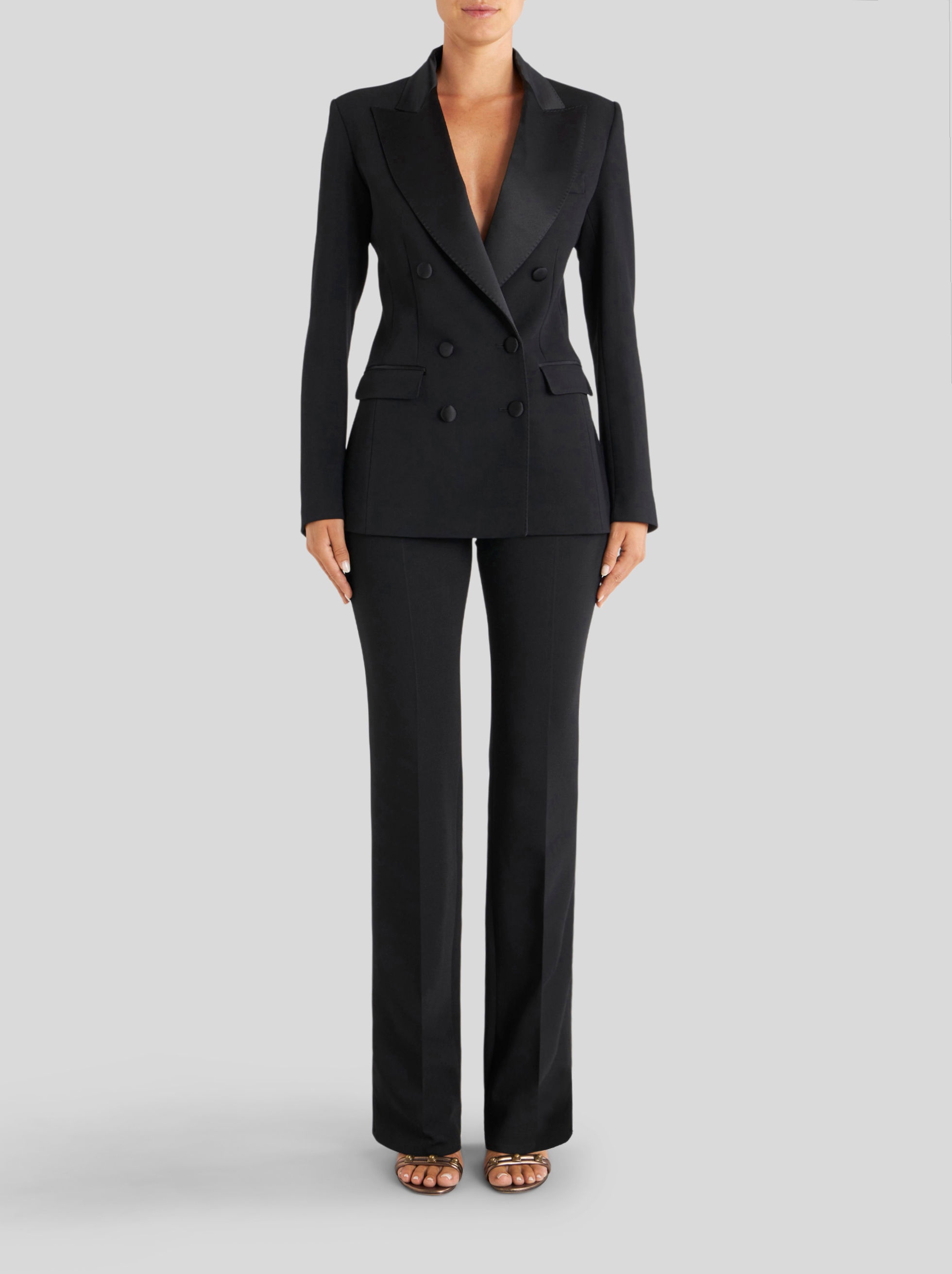 TAILORED DOUBLE-BREASTED JACKET - 3