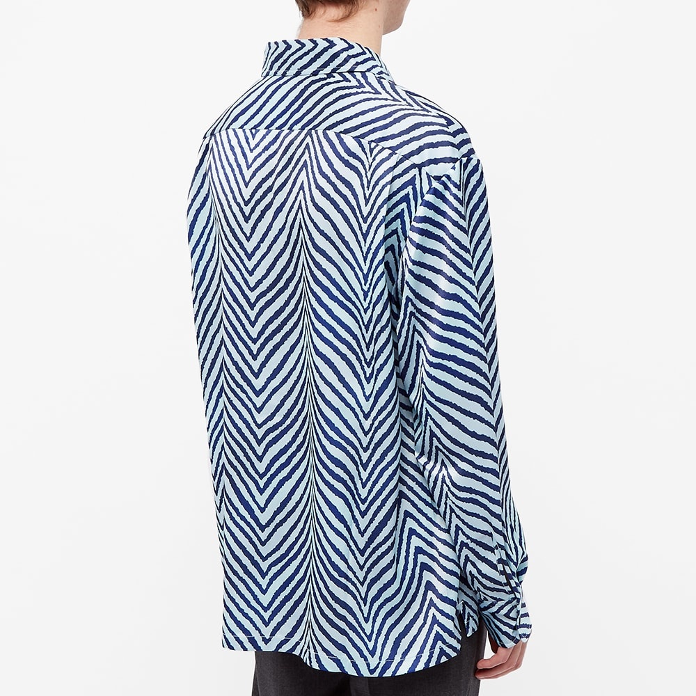 Acne Studios Saipen Zebra Print Overshirt - 5