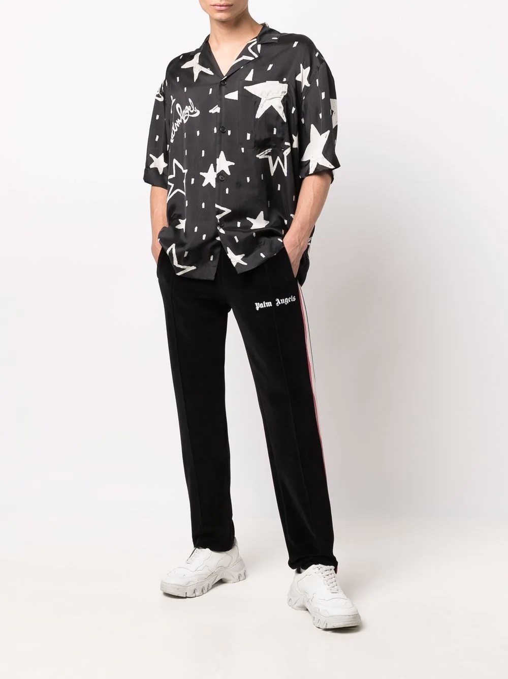 Night Sky bowling shirt - 2