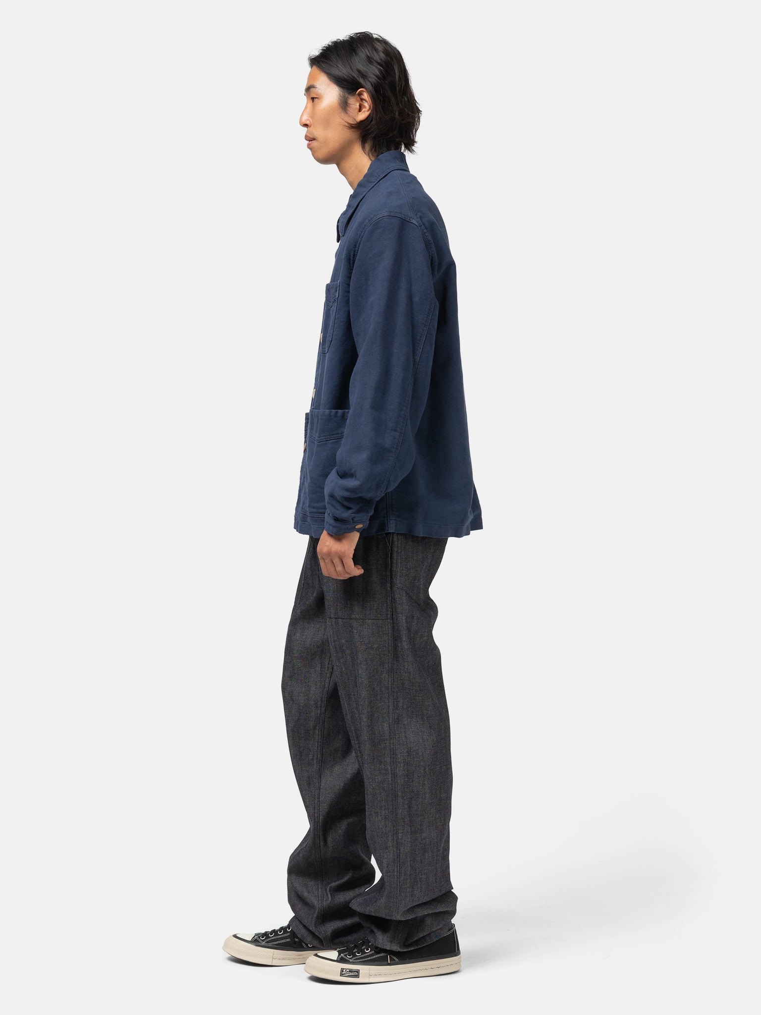 SS Benning Pants Unwashed Indigo - 3