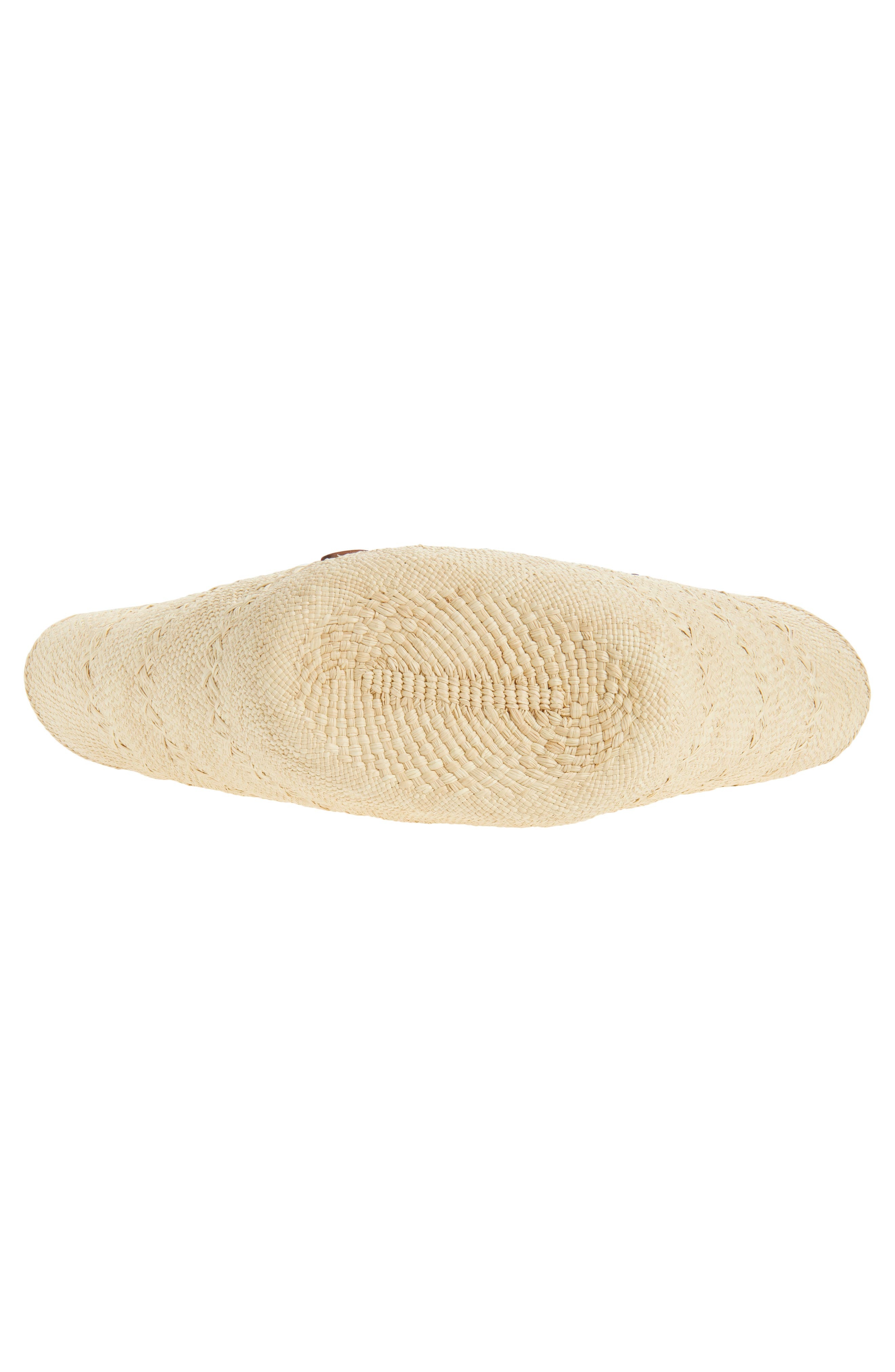 Christian Louboutin Large Cabata Woven Raffia Basket Tote in 6370 Natural/cuoio at Nordstrom - 7