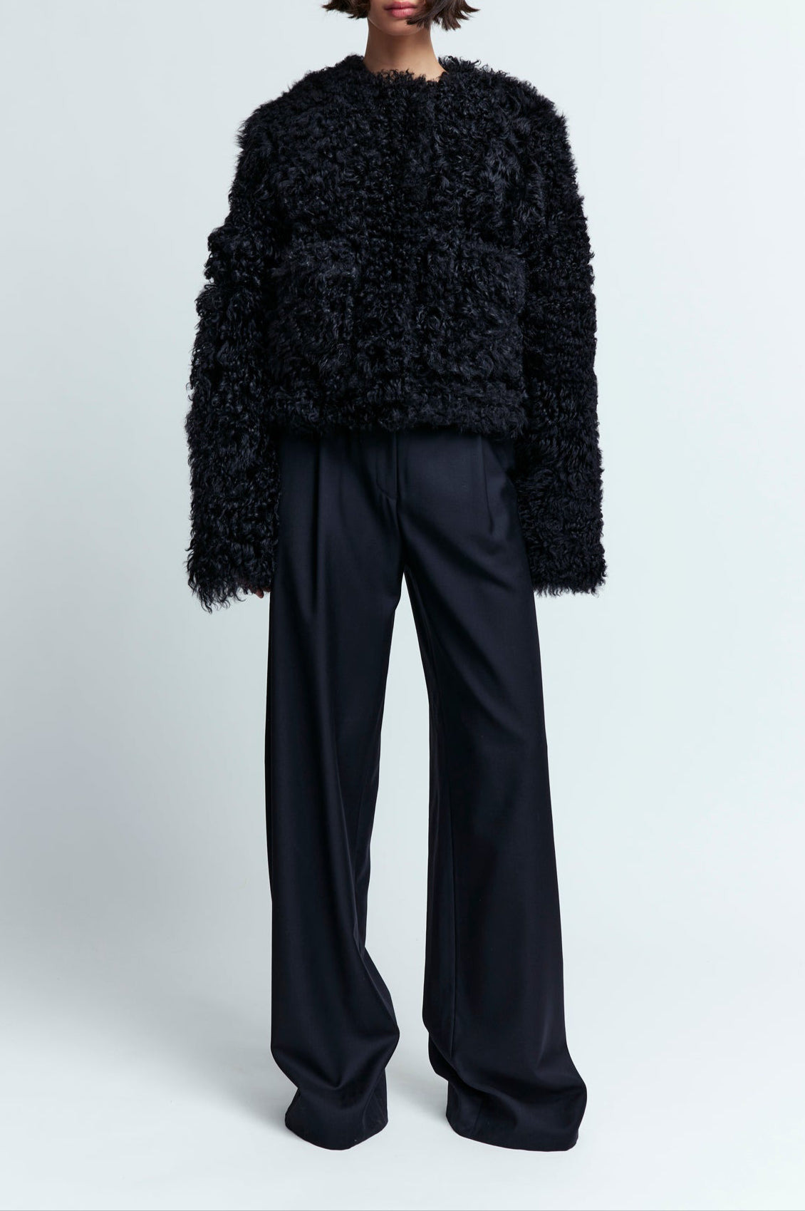 BIA COAT IN SHEARLING - 2
