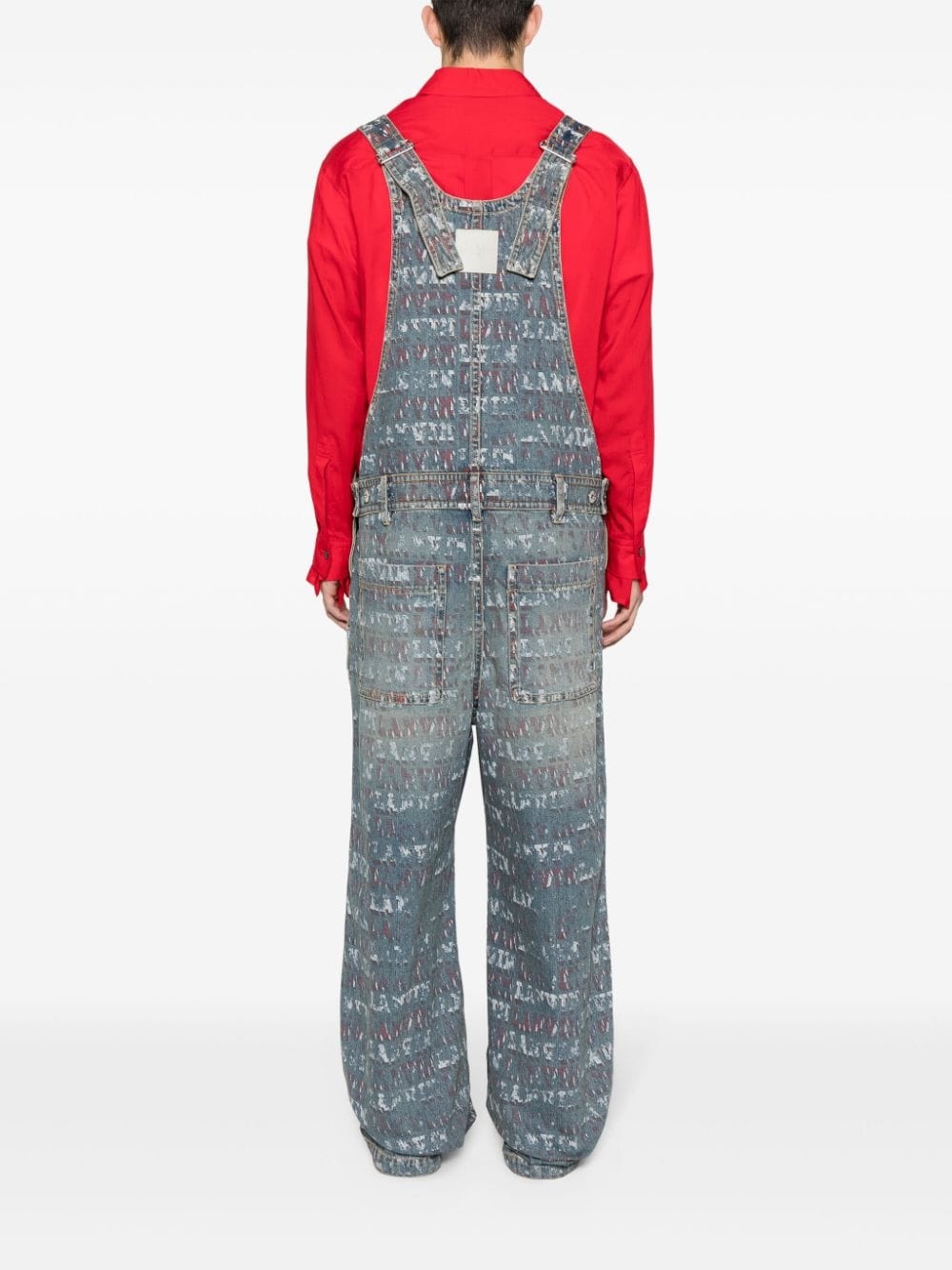 x Future denim jumpsuit - 4