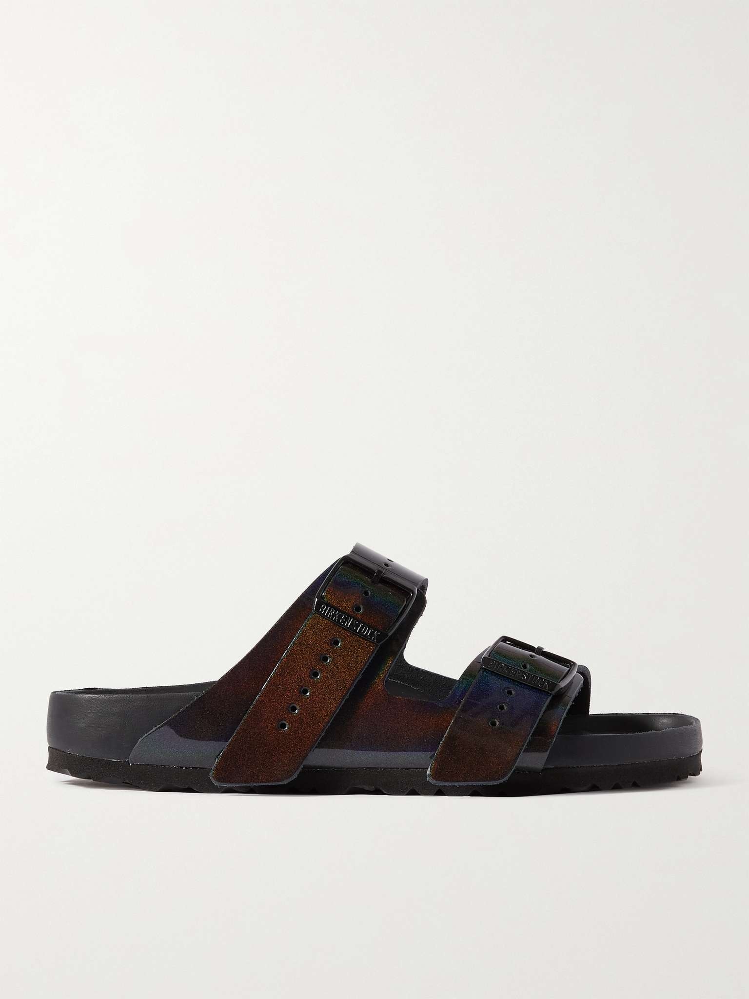 + Birkenstock Arizona Iridescent Leather Sandals - 1