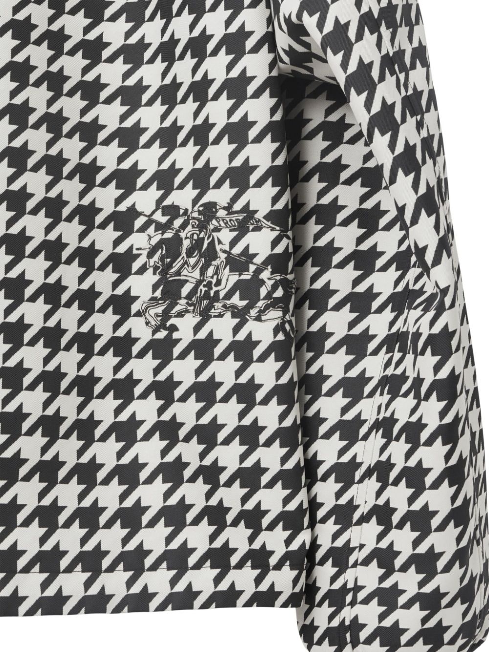 Equestrian Knight-print hooded jacket - 5
