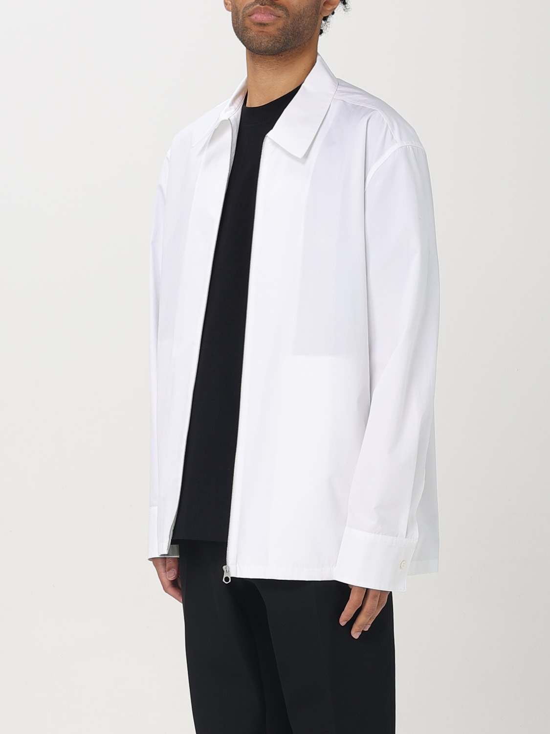 Jil Sander zip-up cotton jacket - 4