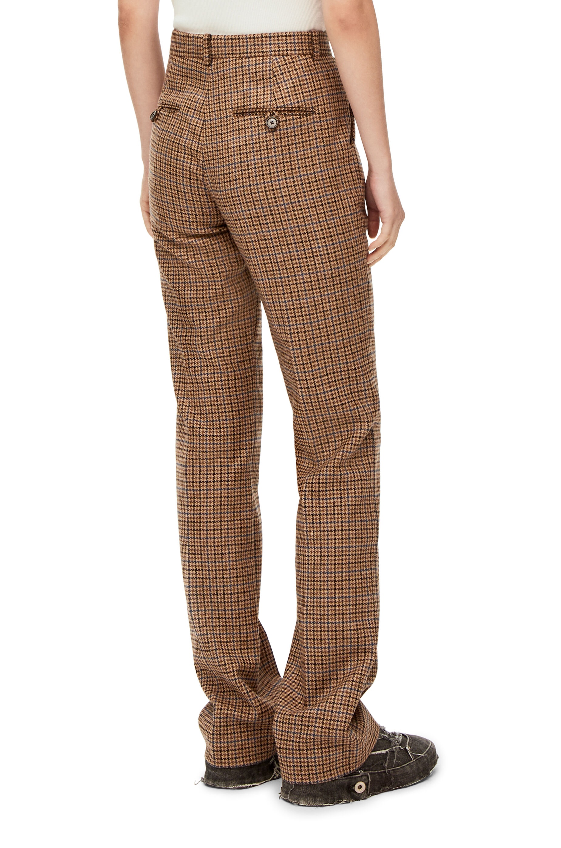 Tailored trousers in wool - 4