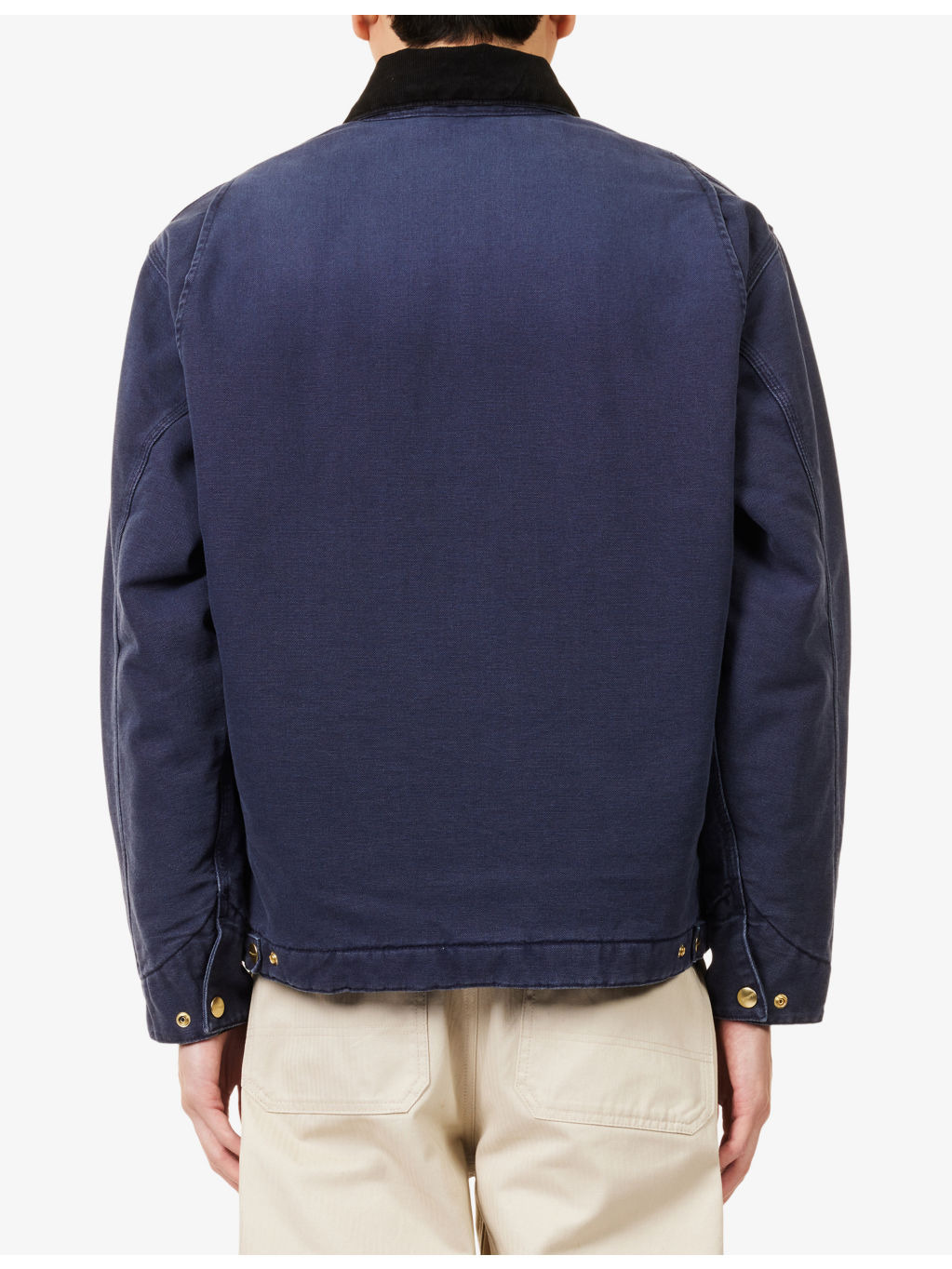 Og Detroit Logo-Patch Cotton Jacket - 4
