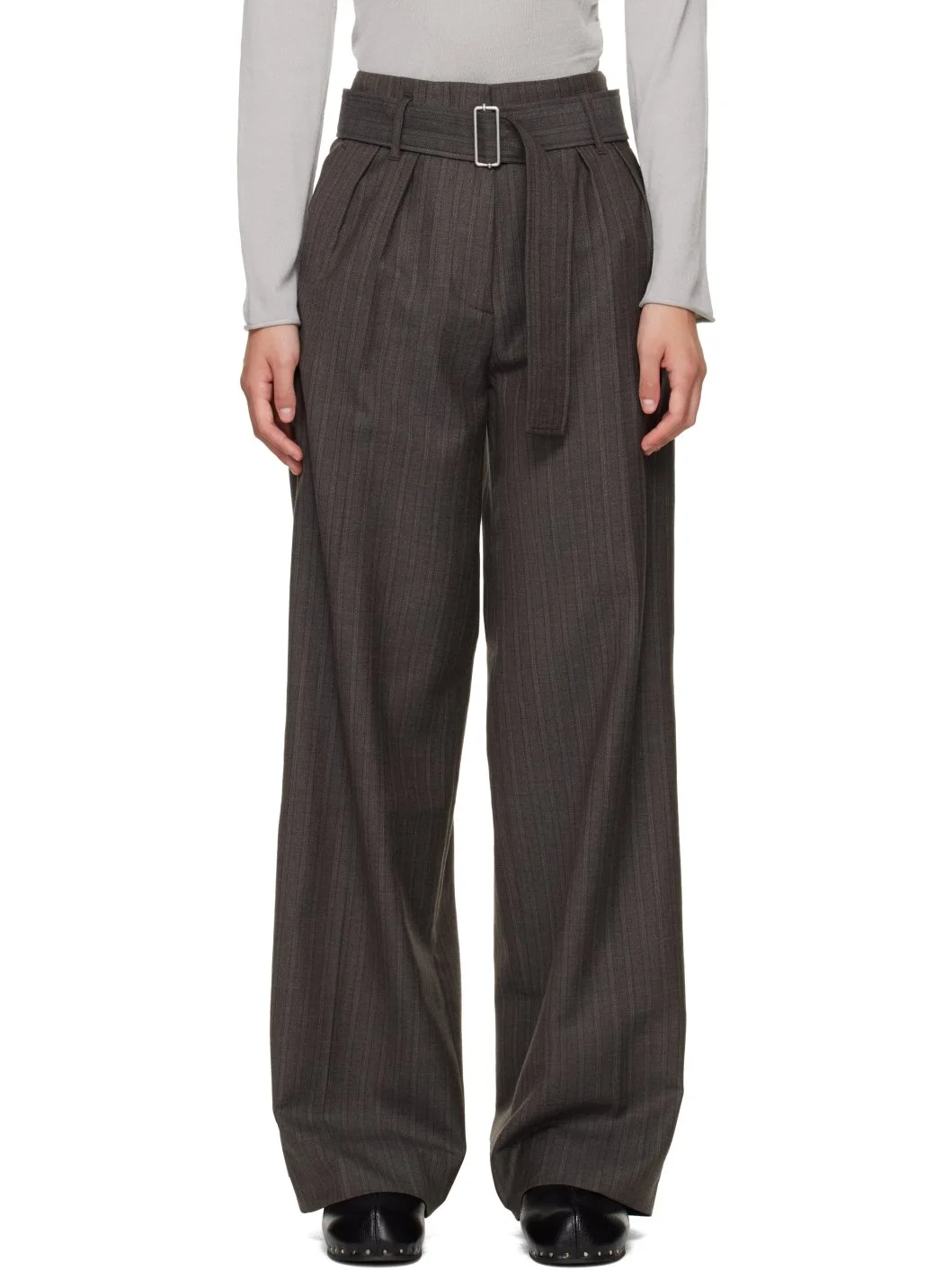 Gray Soar Trousers - 1