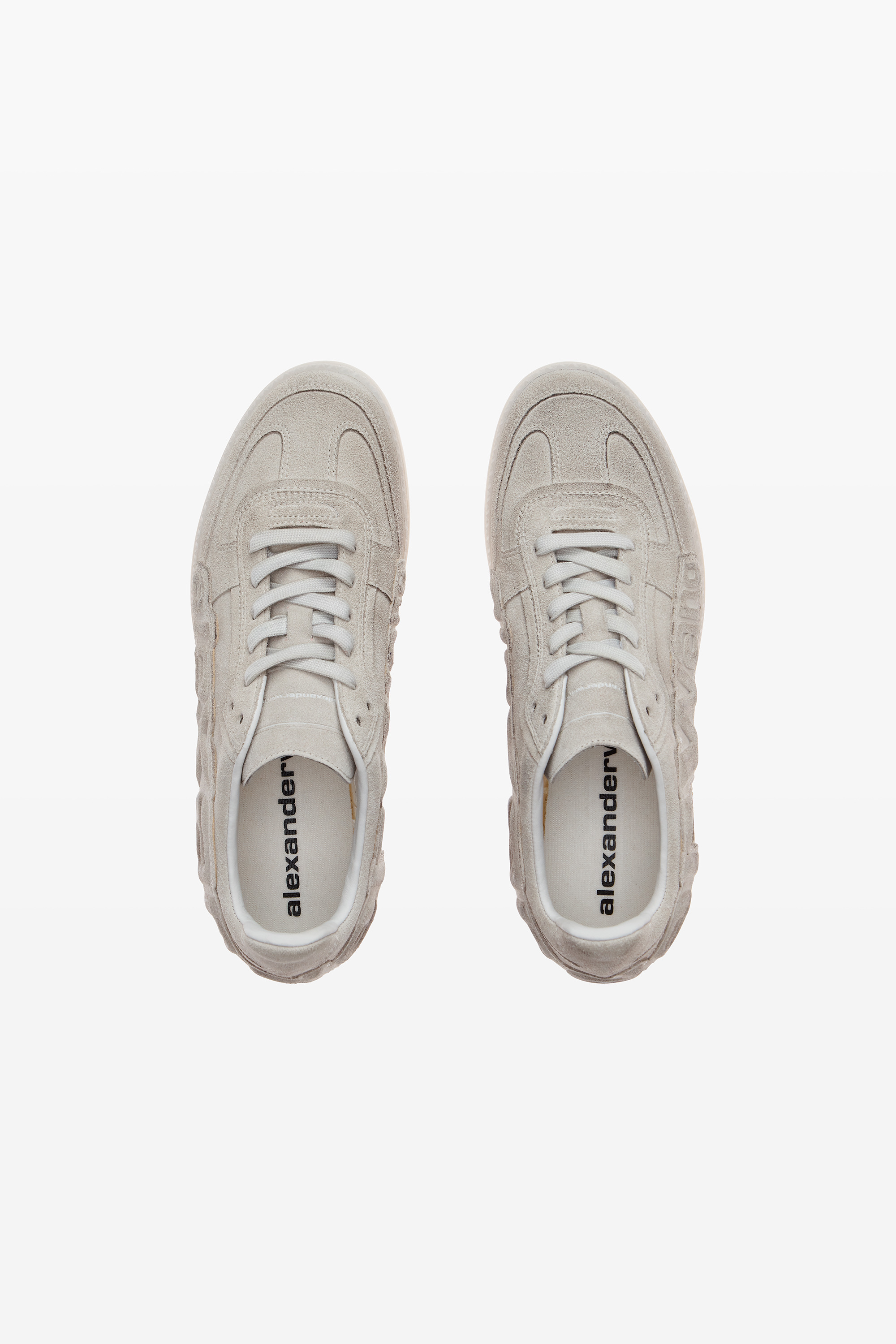 white leather lex sneakers - 6