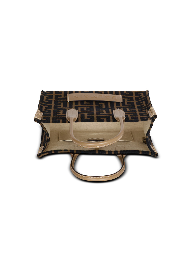 B-Army Shopper 36 bag in PB Labyrinth jacquard 6