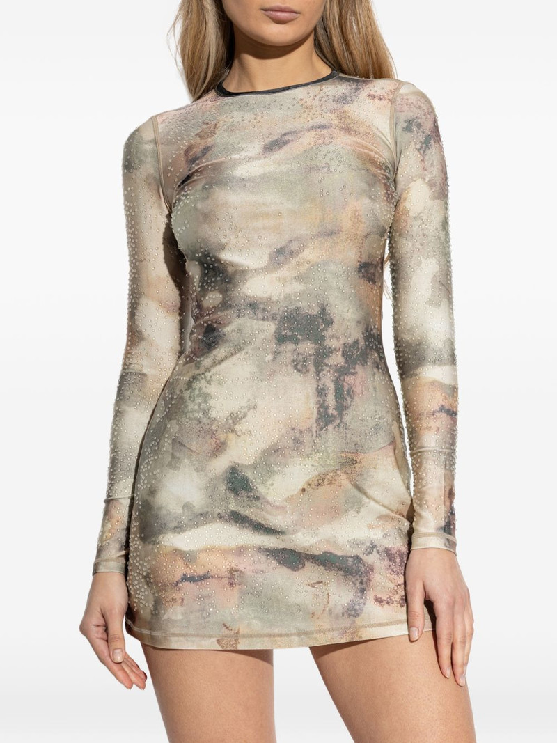 D-Uplo long-sleeve mini dress 3